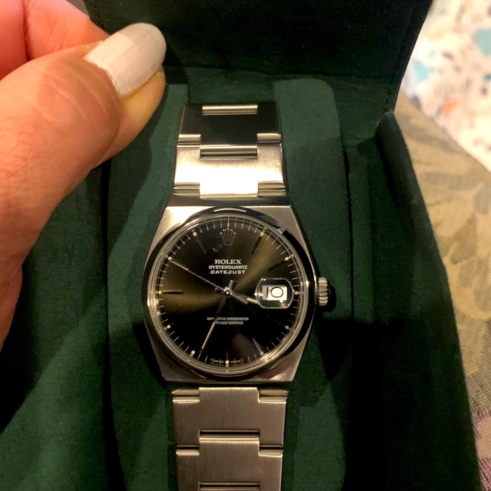 ROLEX GENTS STAINLESS DATEJUST OYSTERQUARTZ  M17000 36mm With 2 YEAR WARRANTY